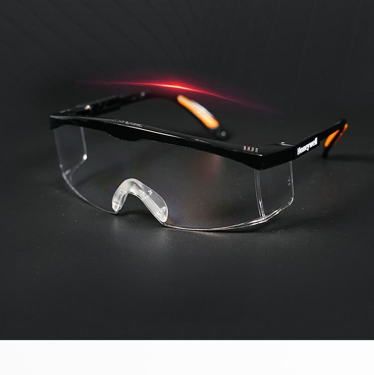 霍尼韦尔（Honeywell） 100110 S200A 黑色镜架透明镜片防护眼罩 （防雾、防刮擦、防紫外线）